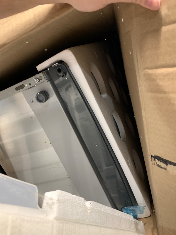 Photo 1 of BLACK+DECKER 3.2 Cu. Ft. Compact Refrigerator, ENERGY STAR Certified Small Refrigerator, Single Door Mini Fridge with Freezer, Personal Fridge for Home/Dorm Room, R600a Refrigerant, VCM Stainless Look