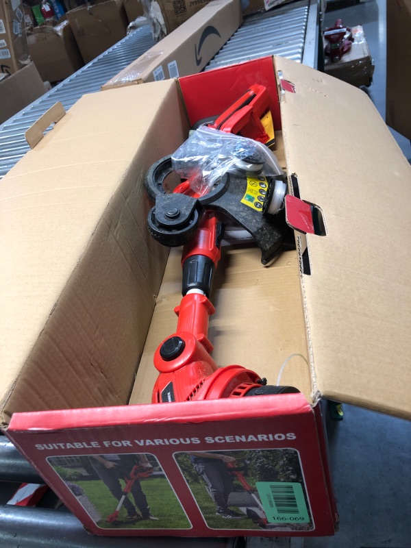 Photo 1 of ***PARTS ONLY***Cordless String Trimmer Compatible with Milwaukee M18 18V Battery, 12-Inch Weed Wacker Cordless, Auto Line Feed, Electric Weed Eater Battery Powered, Grass Trimmer w/ 6 Line Spools (Tool Only)