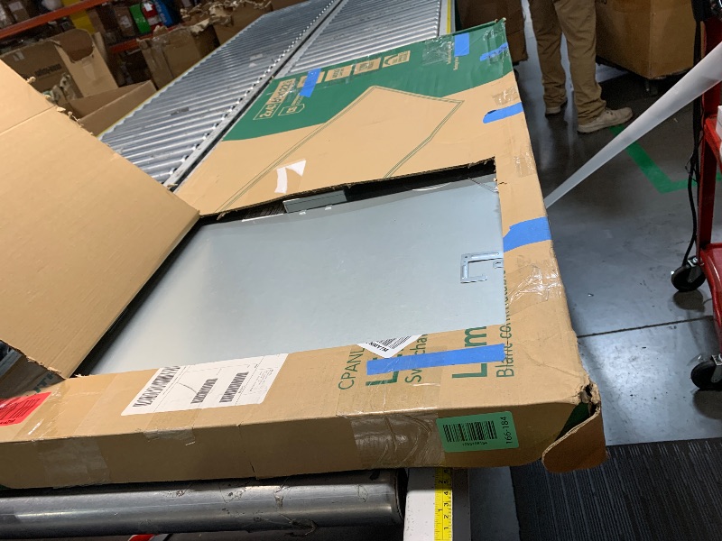 Photo 1 of Lithonia Lighting CPANL 2x4 LED Flat Panel Light, 2 ft. by 4 ft. LED Light Panel, Ceiling Lighting Fixture, 4000 Lumens, 3500K/4000K/5000K Switchable CCT, Includes Direct Ceiling Mount Bracket, White