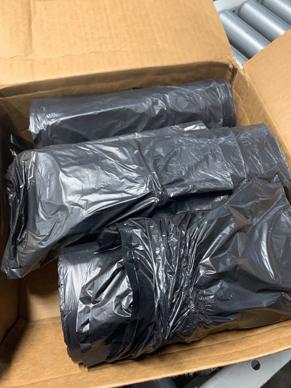 Photo 1 of (unknown if complete) Delxo  Black Trash Bags, 250 Count – Medium Duty Garbage Bags