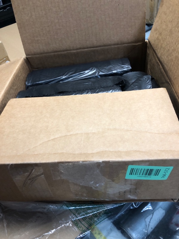 Photo 1 of (unknown if complete) Delxo  Black Trash Bags, 250 Count – Medium Duty Garbage Bags