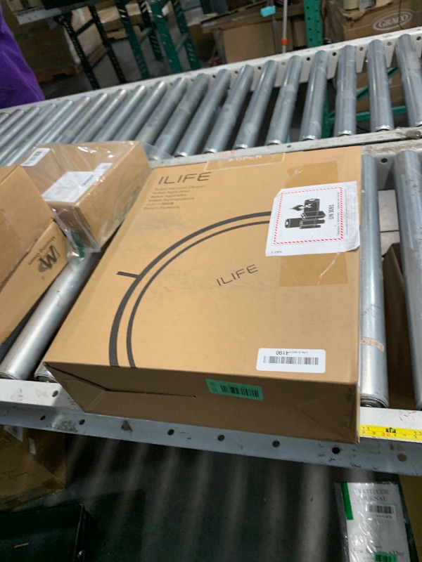 Photo 1 of ***(HEAVILY USED/ MINOR DAMAGE/ UNABLE TO TEST ITEM)***ILIFE X3 Robot Vacuum Cleaner, Tangle-Free 3000Pa Suction, 120 Min Runtime, Self-Charging Robotic Vacuum, 2.4GHz WiFi/App/Alexa Control, Slim, Quiet, Ideal for Pet Hair and Hard Floors1053167320
