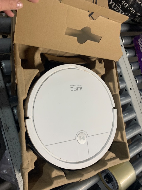 Photo 1 of ***(HEAVILY USED/ MINOR DAMAGE/ UNABLE TO TEST ITEM)***ILIFE X3 Robot Vacuum Cleaner, Tangle-Free 3000Pa Suction, 120 Min Runtime, Self-Charging Robotic Vacuum, 2.4GHz WiFi/App/Alexa Control, Slim, Quiet, Ideal for Pet Hair and Hard Floors1053167320
