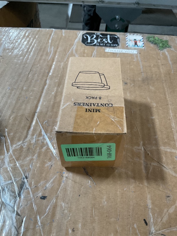 Photo 1 of [8 Pack] Salad Dressing Container To Go, 2.4oz Small Condiment Containers with Leakproof Silicone Lids, Reusable Stainless Steel Sauce Cups for Lunch Bento Box, Picnic and Travel