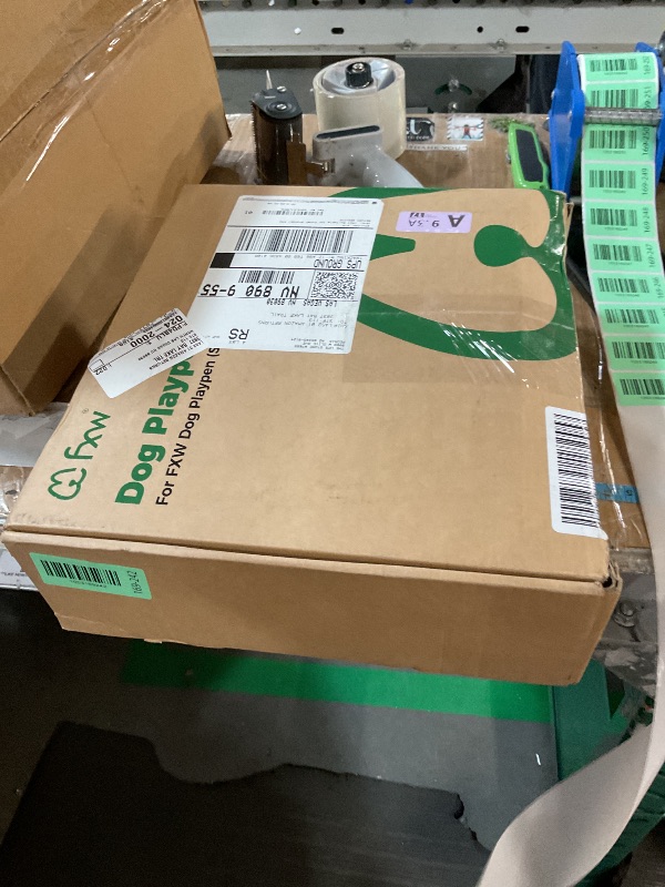 Photo 1 of (Not Suitable for Other Brands) FXW Exclusive Mesh Top Cover, Only Fits FXW Rollick/Homeplus 27.3" W x 32" H/40 H/45 H 8-Panel Playpen (Playpen not Included), Square?Patent Pending