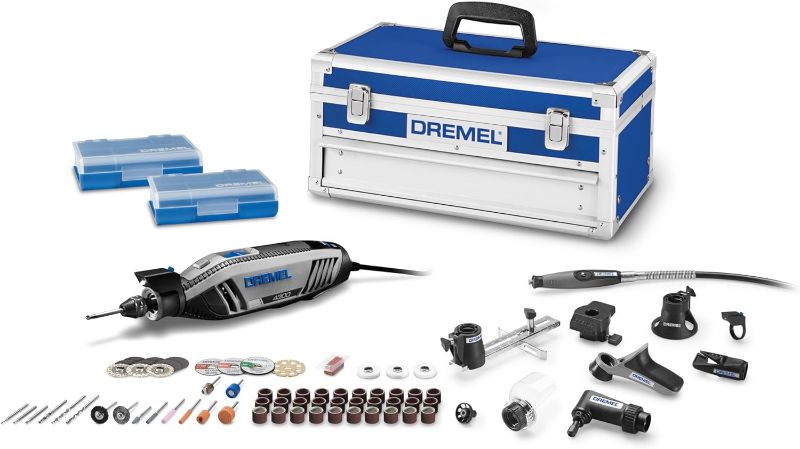 Photo 1 of (used)(incomplete)(see images)  Versatile Rotary Tool Kit with Flex Shaft