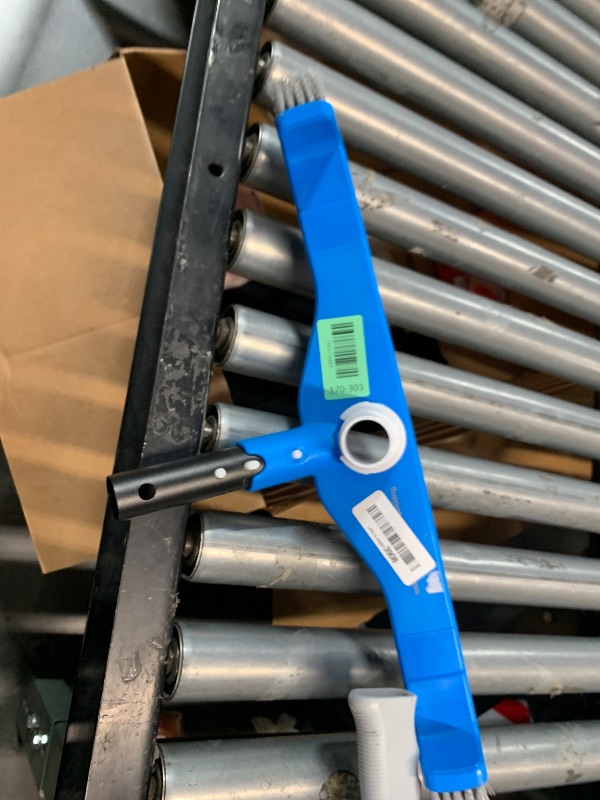 Photo 1 of (2025 Upgraded) 20" 2 in 1 Pool Brush Vacuum Head with Swivel Hose Connection & Sturdy Nylon Bristles for Heavy Duty Inground & Above- Ground Pool Cleaning - Connecting 1-1/4" or 1-1/2" Hose (No Pole)