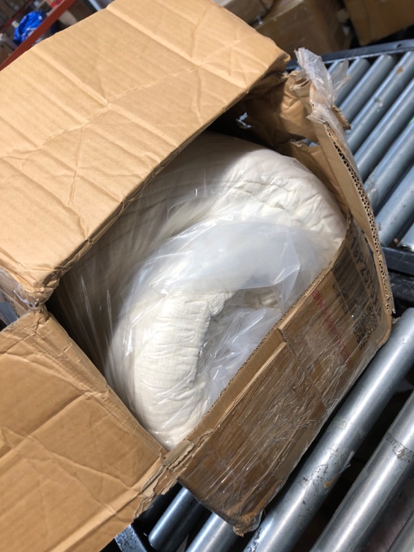 Photo 1 of *******PARTIAL SET - PRICE ADJUSTED**box 1 of 2****Ball & Cast 101.2" Sectional Full-Compressed Sofa with Deep Seating and Curved Armrests,Upholstered Comfortable Couch w/ 3 Square & 2 Bolster Pillows,Lounge Chair for Apartment,Living Room,Beige