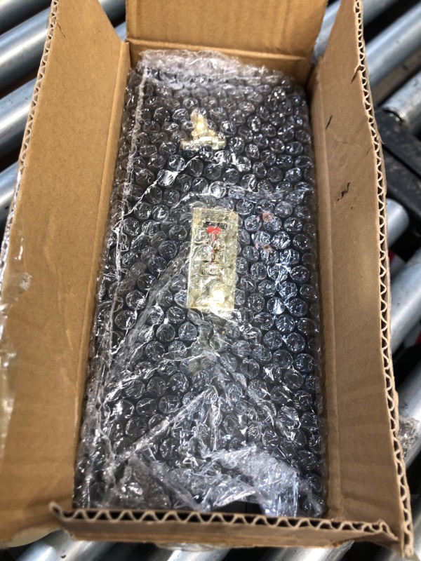 Photo 1 of ***(PARTS ONLY/ MAJOR DAMAGE/ NON FUNCTIONAL)***Usoway Bamboo Storage Box With Colored LED Lights - 358 Kinds Cool Light Effects, Premium Decorative Wooden Box With Combination Lock, Storage Box Set With Sliding Tray and Accessories (Black)