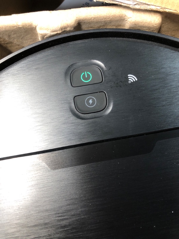 Photo 1 of (USED/FAIR) (POWER TESETD) Robot Vacuum and Mop Combo, 2 in 1 Robotic Vacuums Cleaner with WiFi/App, Robot Vacuum with Water Tank, Strong Suction, Schedule, Self-Charging, Quiet, for Hard Floor, Pet Hair, Low Pile Carpet