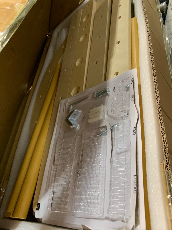 Photo 1 of ***(PARTIAL SET/ NOT COMPLETE/ PARTS ONLY/ NON FUNCTIONAL)***Tiny Land Pikler Triangle Set,7-in-1 Foldable Montessori Toddler Climbing Toys Indoor, Wooden Playground Jungle Gym for Kids, Climber Gift for Boys & Girls Toddler Climbing Toys (Morandi)