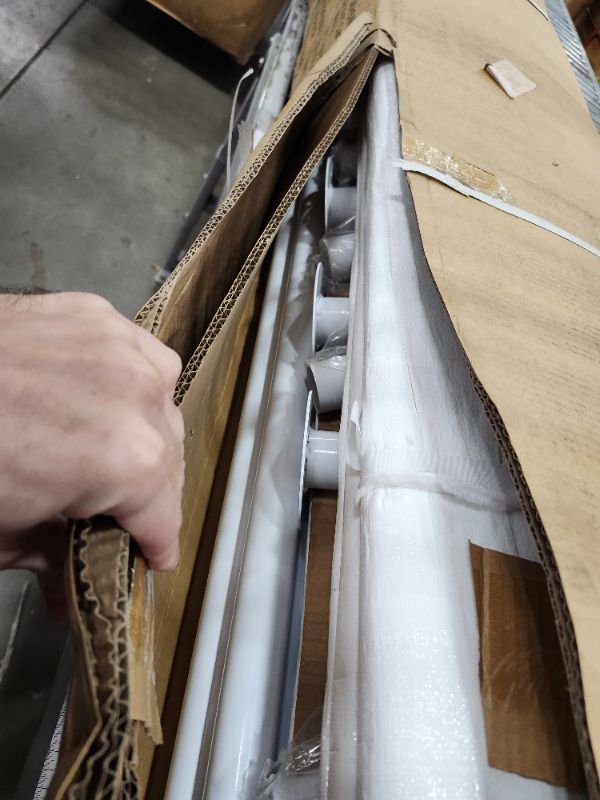 Photo 1 of ***FACTORY SEALED*** GarveeLife 10x20 Ft Carport, Car Port with 200g PE Tarp, Roll-Up Doors, and 4 Windows, for Sedans, Bass Boats, Motos, ATVs, and SUVs, White