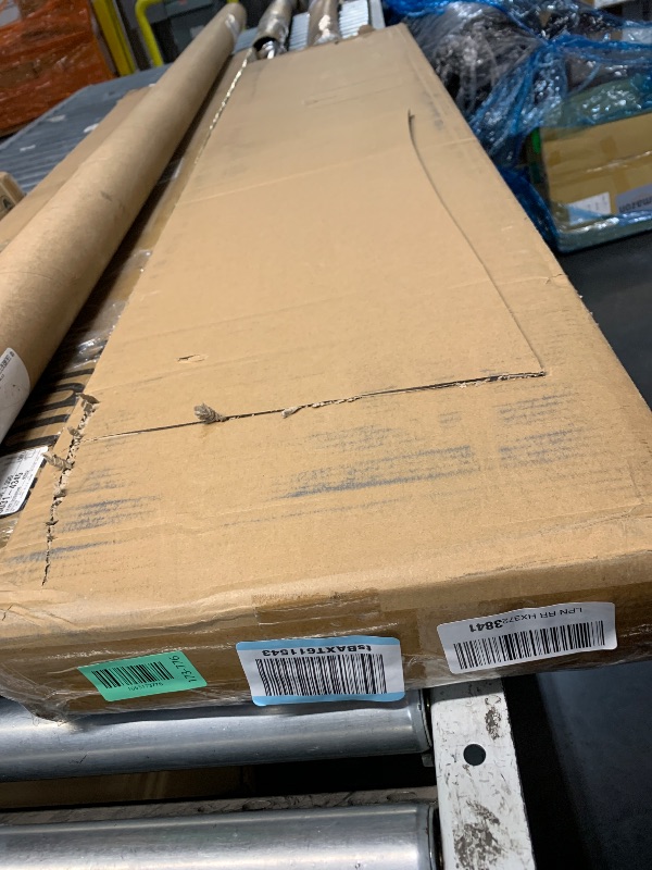 Photo 1 of (POSSIBLE MISSING HARDWARE) Eillion Medium Dog Door for Sliding Glass Doors, 91 7/16" to 96" Tall, 12.8" Wide, Aluminum Frame, Magnetic Seal, Perfect for Medium Pets Up to 40 lbs