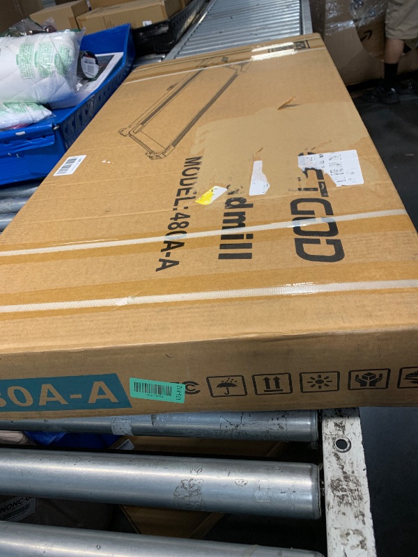 Photo 1 of ***FACTORY SEALED*** Walking Pad Treadmill, BestGod Incline Under Desk Treadmill 330lbs Capacity, 2.5HP Portable Treadmills for Home, Compact Treadmills Mini Walking Pad, Running Machine with Remote Control