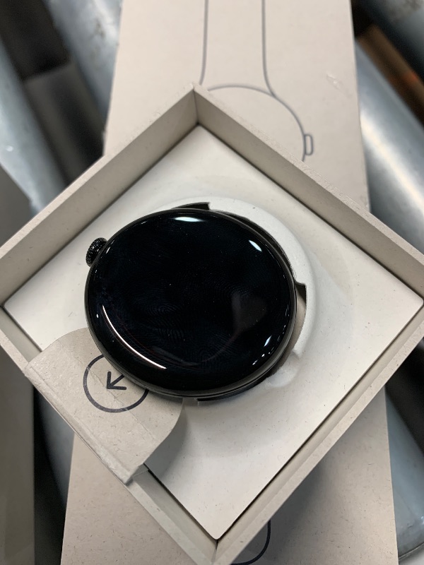 Photo 1 of (used)Google Pixel Watch 3 (45mm) 2024 Model - Android Smartwatch, Heart Rate Tracking, Fitbit Advanced Running, Fitness Insights, 24-Hour Battery 
