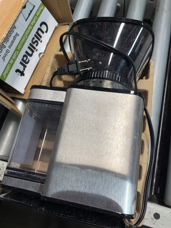Photo 1 of (used) Cuisinart Coffee Grinder, Electric One-Touch Automatic Burr Coffee Grinder with 18-Position Grind Selector