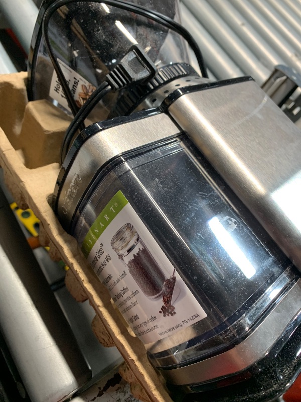 Photo 1 of (used) Cuisinart Coffee Grinder, Electric One-Touch Automatic Burr Coffee Grinder with 18-Position Grind Selector