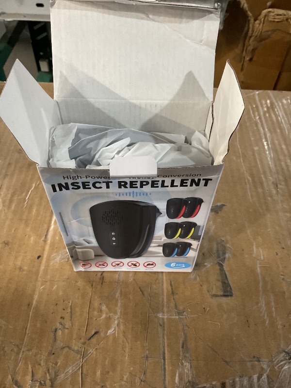 Photo 1 of (2025 Upgraded) Ultrasonic Insect & Pest Indoor Repeller, Plug-in Control Device Repellent for Rodent, Mice, Rats, Roaches, Bugs, Ants, Spiders, Mosquitoes, Home, 3 Mode Switching (6 Pack)