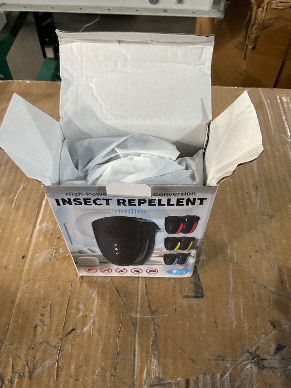Photo 1 of (2025 Upgraded) Ultrasonic Insect & Pest Indoor Repeller, Plug-in Control Device Repellent for Rodent, Mice, Rats, Roaches, Bugs, Ants, Spiders, Mosquitoes, Home, 3 Mode Switching (6 Pack)