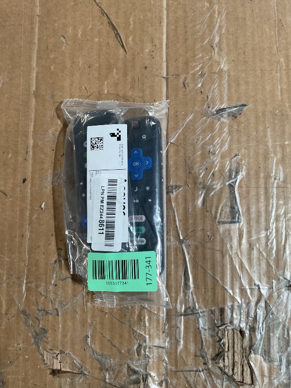 Photo 1 of (Pack of 2) Replacement Remote Control Only for Roku TV, Compatible for TCL Roku/Hisense Roku/Onn Roku/Sharp Roku/Element Roku/Westinghouse Roku/Philips Roku Smart TVs (Not for Roku Stick and Box)