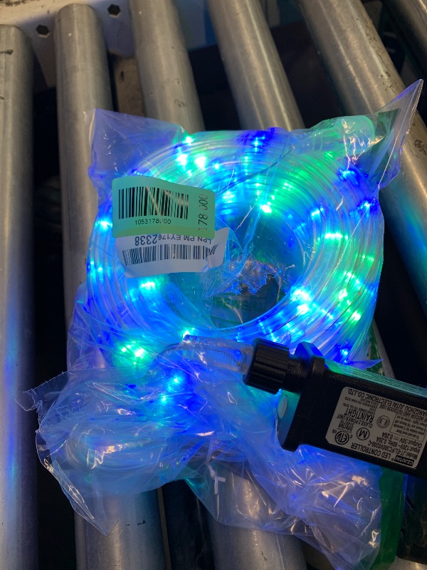 Photo 1 of (New) Rope Lights, 100FT 300 LED Connectable Rope Lights, Waterproof Tube Lights with 8 Modes for Indoor Outdoor, Deck, Pool, Landscape, Background, Trees, Bridges, Eaves Decoration (Warmwhite)