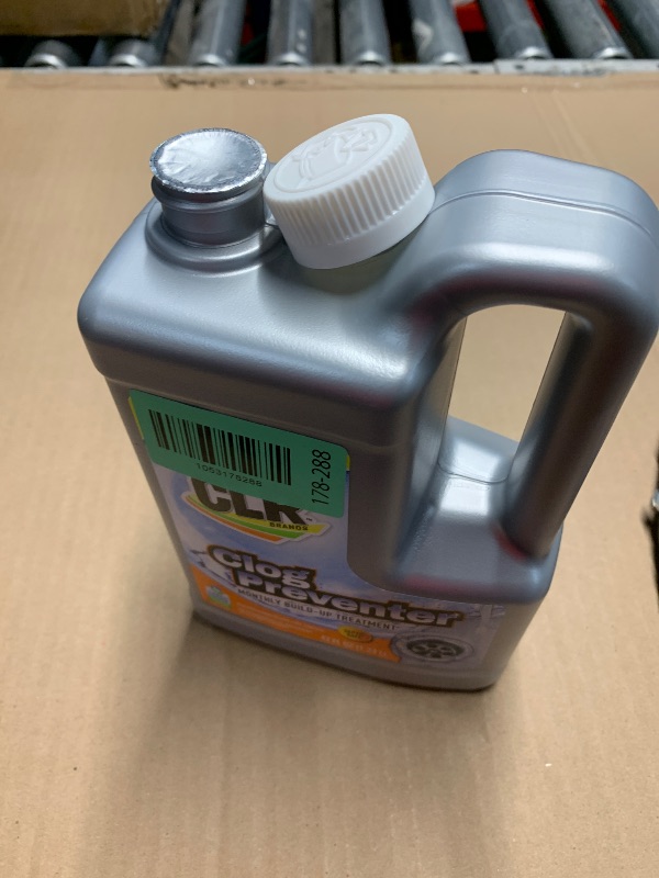 Photo 1 of ***FACTORY SEALED*** CLR Brands Clog Preventer Monthly Build Up Remover, 42 oz. Bottle, Drain Cleaner, Degrades Oils, Grease, Proteins and Fatty Acids, Safe for All Pipes and Septic Systems