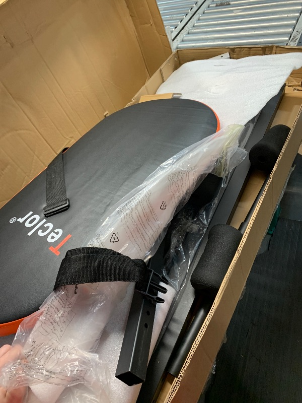 Photo 1 of (missing manual) Teclor Inversion Table for Back Pain Relief, 350 lbs Capacity Strength Training Inversion Equipment, Decompression Table for Pain Therapy