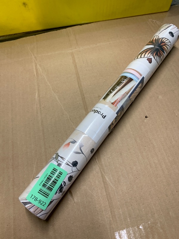 Photo 1 of ***FACTORY SEALED*** VEELIKE Butterfly Wallpaper Peel and Stick Vintage Floral Wallpaper for Bedroom Bathroom Walls 17.7''x118'' Removable Self Adhesive Boho Wildflower Wall Paper Floral Contact Paper for Cabinets Drawers