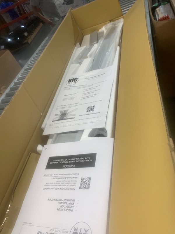 Photo 1 of (see all images) 96 In. Indoor 6-Speed Ceiling Fan