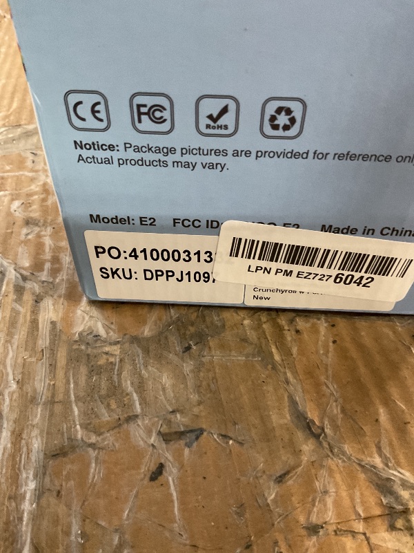 Photo 1 of [2025 Netflix-Licensed | 386+ Built-in Apps] DBPOWER E2 Smart Projector with WiFi and Bluetooth, Mini Projector 4K Support with Netflix, Youtube, Disney+, Hulu, Max, Crunchyroll w Portable Case