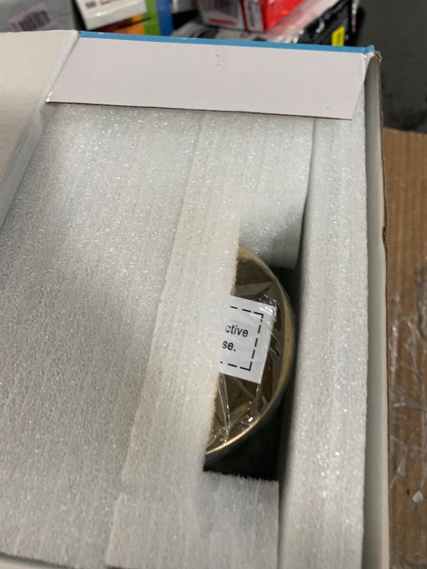 Photo 1 of (USED/FAIR) Baffect Water Pitcher, High Borosilicate Glass Jug with Stainless Steel Lid, Leakproof Fridge Door Carafe for Hot or Cold Beverage Vertical Pattern (1.8 L/63 oz.)