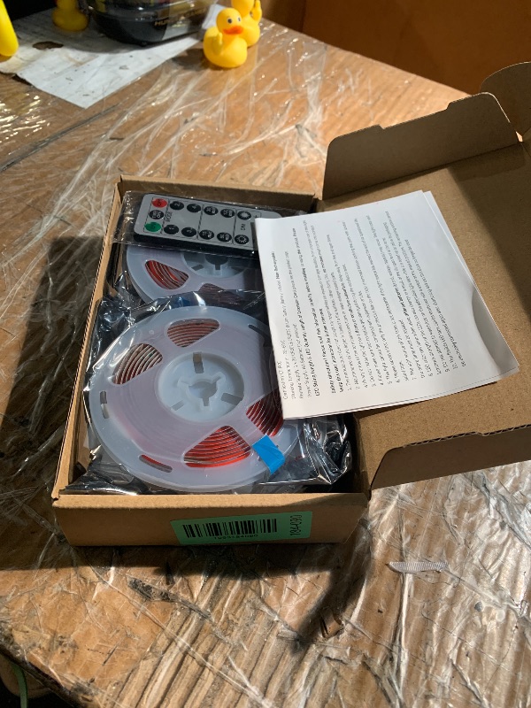 Photo 1 of (USED/FAIR) OMIKA Red COB LED Strip Lights Battery Powered, 6.56FT 640LED Light Strip Dimmable Cuttable Flexible LED Lights with Remote for Boat, Cars Motorcycles, Computer, Party, TV Wall, DIY Decor(2 Pack)