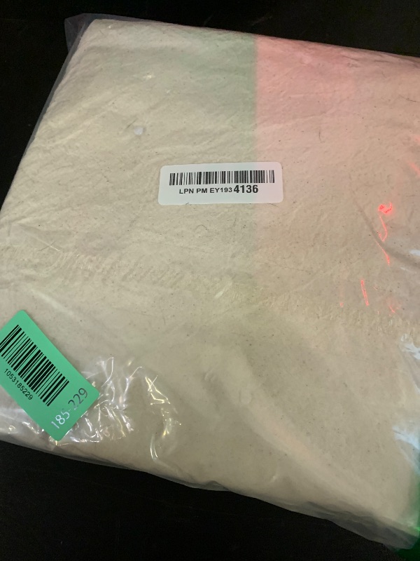 Photo 1 of HOTGODEN Medium Weight 100% Cotton Muslin Fabric: 63 inch x 5 Yards Unbleached Muslin Linen Fabric Material for Sewing Material Apparel Cloth