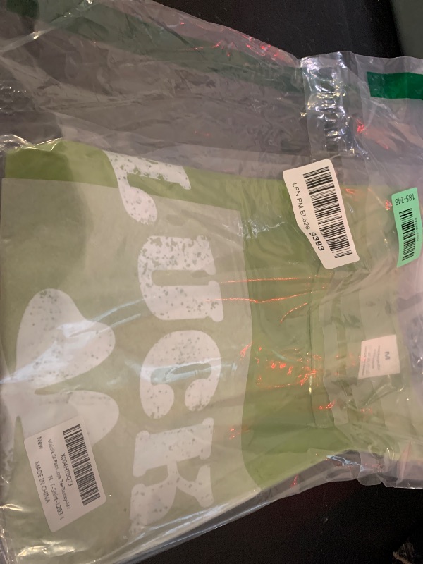 Photo 1 of Walsilk St Patricks Day T-Shirts Women Funny Graphic Irish 4 Leaf Clover Tops Tee?Lucky-M?