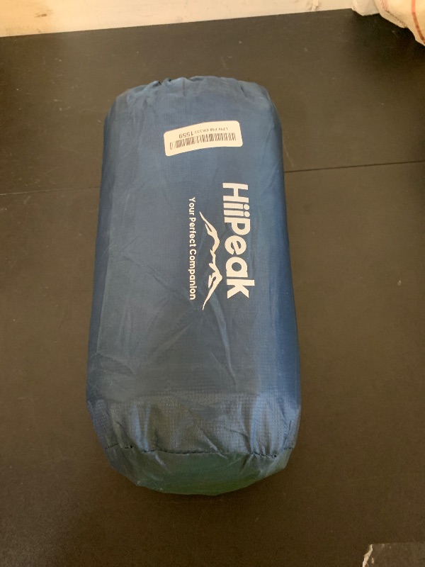 Photo 1 of HiiPeak Inflatable Double Camping Mat with Foot Pump & Pillow, Ultralight Sleeping Air Pad for 2 Person, Portable Sleeping Bed Compact for Camping Hiking Backpacking Outdoor