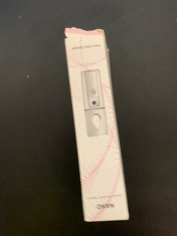 Photo 1 of Portable Nano Facial Mister Mini Facial Steamer Atomization Eyelash Extensions with Mirror & 20ml Visual Water Tank (Pink)