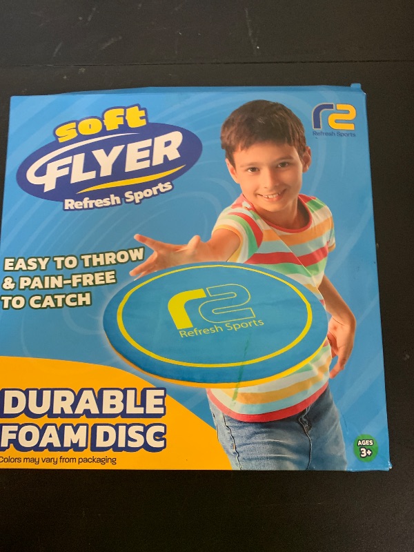Photo 1 of Soft Flying Disc for Kids: Beach Soft Disc - Durable Design Floats On Water - Beach Toys, Pool Toys & Game for Adults Outdoor Fun Camping Games - Boy Gifts & Girls Ages 5 6 7 8 9 10 11 12 13 +