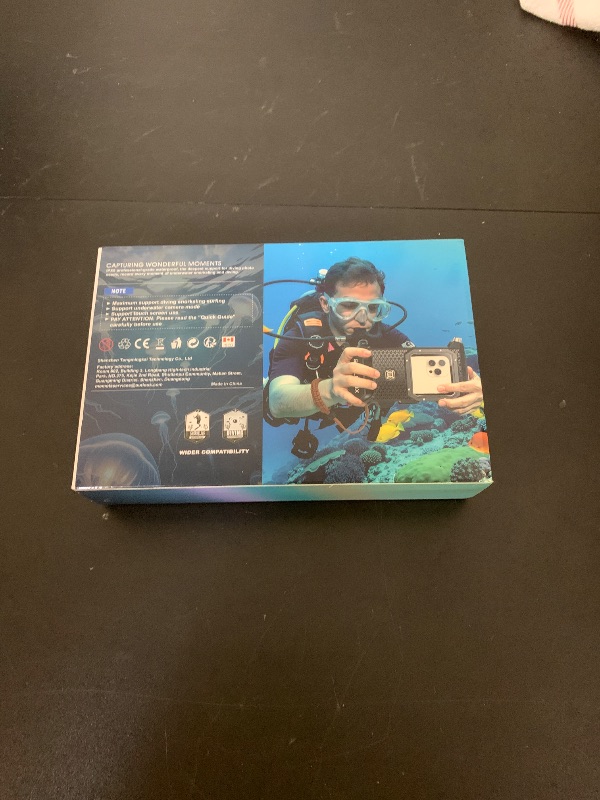 Photo 1 of 2025 Underwater Diving Snorkeling Phone Case for iPhone 17/16/15/14/13/12/11 Pro Max/XS/X Samsung Galaxy S25/S24/S23 [100FT/30M] Professional Scuba Dive Waterproof Case Underwater Photo Video Cover