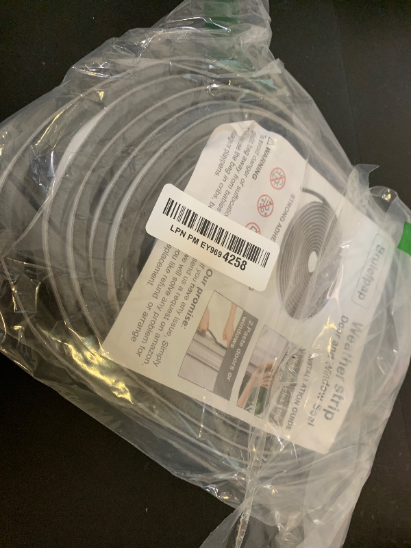 Photo 1 of 39.4FT Brush Weather Stripping, Neat Pile Self Adhesive Seal Strip for Windows and Door, Weatherstrip for Soundproofing, Windproof, Dustproof, Stronger Stickiness, 0.35'' Wide x 0.2'' Thick, Grey