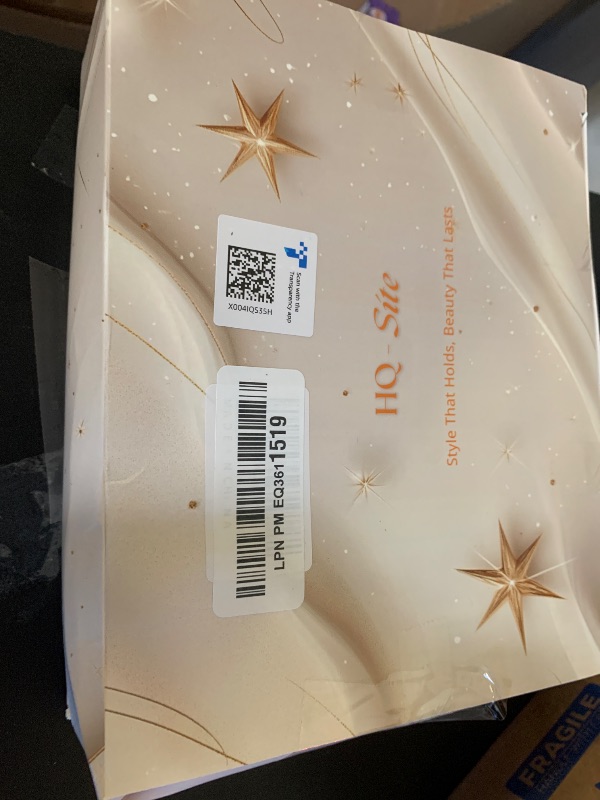 Photo 1 of 12 Pcs Pink Large Square Hair Claw Clips for Women, 4.3-Inch Matte Rectangle Claw, Strong Hold Non-slip Hair Clips for Thick & Thin Hair