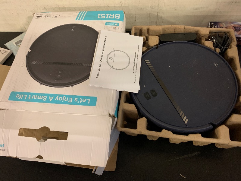 Photo 1 of XIEBro Life Robot Vacuum and Mop Combo, Robotic Vacuum Cleaner 2 in 1 with WiFi/App/Voice, Schedule, Water Tank and Dustbin, Self-Charging, Slim, Ideal for Hard Floor, Pet Hair, Carpet