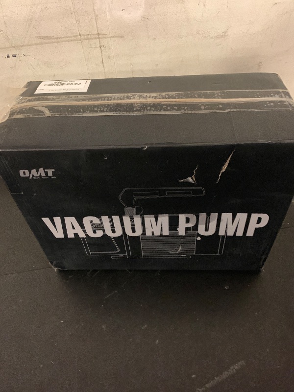 Photo 1 of Orion Motor Tech Vacuum Pump, 4.5 cfm 1/3 hp HVAC Single Stage Vacuum Pump for R12 R22 R134a R410a R502, Auto AC Vacuum Pump Kit for Automotive Air Conditioner Resin Degassing & More, Oil Included