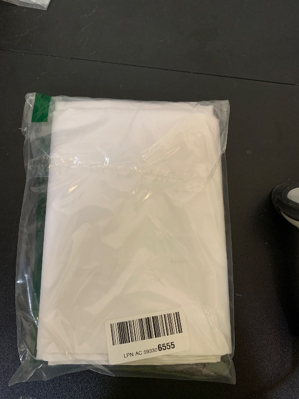 Photo 1 of BOODII Fabric Snap in Shower Curtain Liner-70 W x 54" L-Only Applicable to 72 x 72 Shower Curtain with Snap in Liner Set, Washable & Water Resistant Cloth Liner with 2 Metal Buttons
