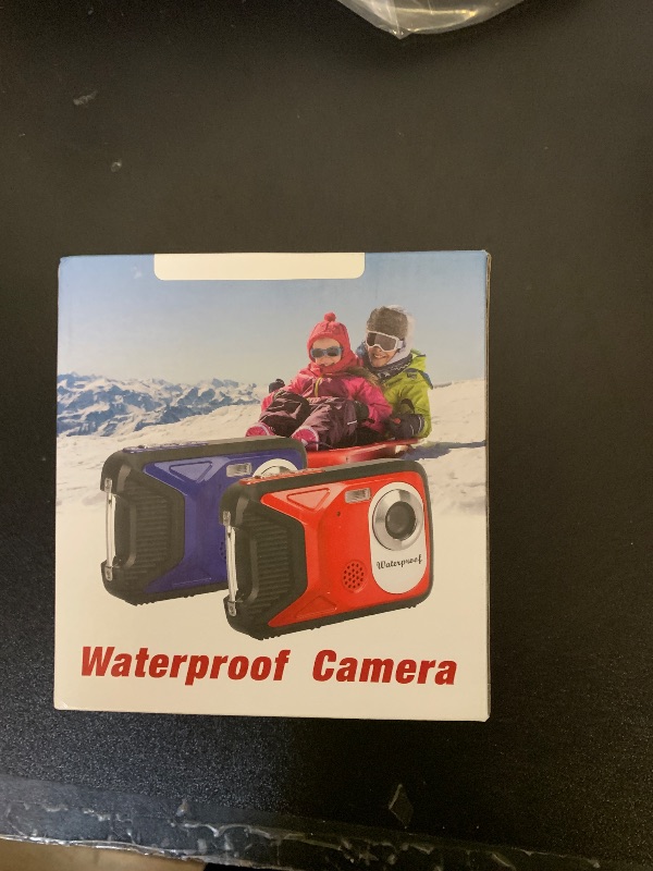Photo 1 of Waterproof Digital Camera with 32GB Card HD 1080P 36MP Underwater Digital Camera for Kids Teens Students Boys Girls(Red)