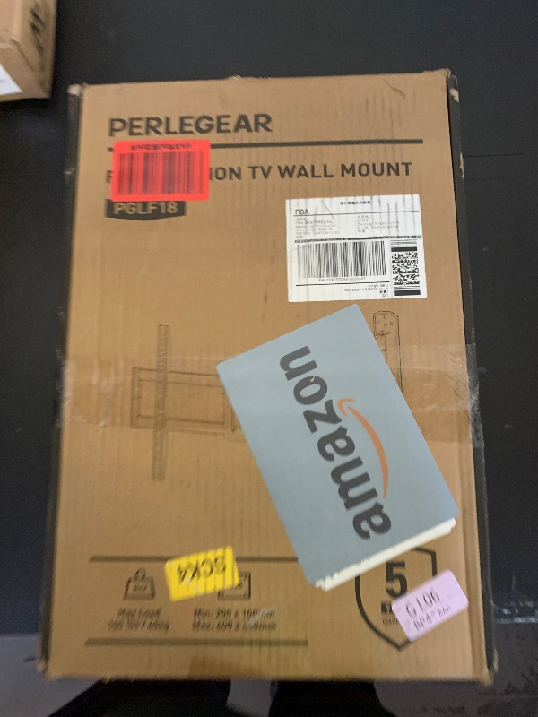 Photo 1 of Perlegear Corner TV Wall Mount Long Arm TV Mount Bracket for 32-75 Inch TVs-Full Motion Wall Mount with 32.37” Extension & Swivel Articulating Arm & Tilt, MAX VESA 600x400mm, Holds up to 100 lbs