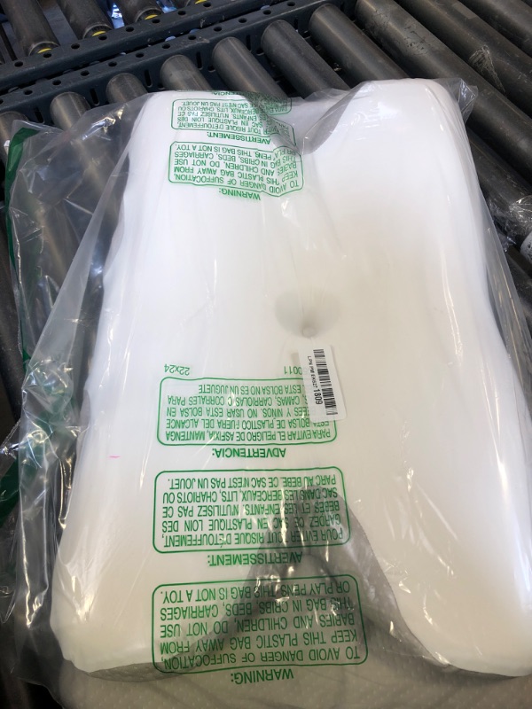 Photo 1 of Effective Pain Relief Cervical Neck Pillow for Sleeping, Ergonomic Cooling Side Sleeper Pillow for Neck Support, Odorless Orthopedic Contour Memory Foam Pillows, Bed Pillow for Stomach Back Sleeper