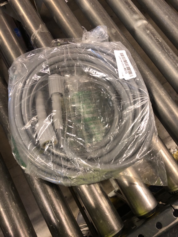Photo 1 of POHIR Pressue Washer Hose 25ft x 1/4", Upgrade Super Flexible Kink Resistant Heavy Duty High Pressure Hose 4000psi, Universal Electric Power Wash Extension Replacement Hose