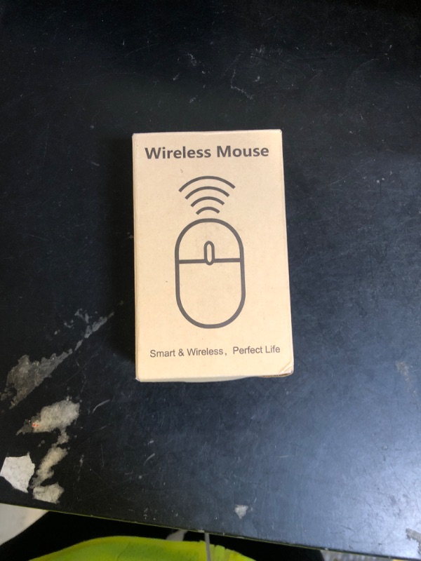 Photo 1 of KBCASE Wireless Mouse, LED Wireless Mouse for Laptop, Slim Silent Mouse 2.4G Rechargeable Wireless Computer Mouse for Laptop, MacBook, iPad, Chromebook, with USB & Type-c Receiver