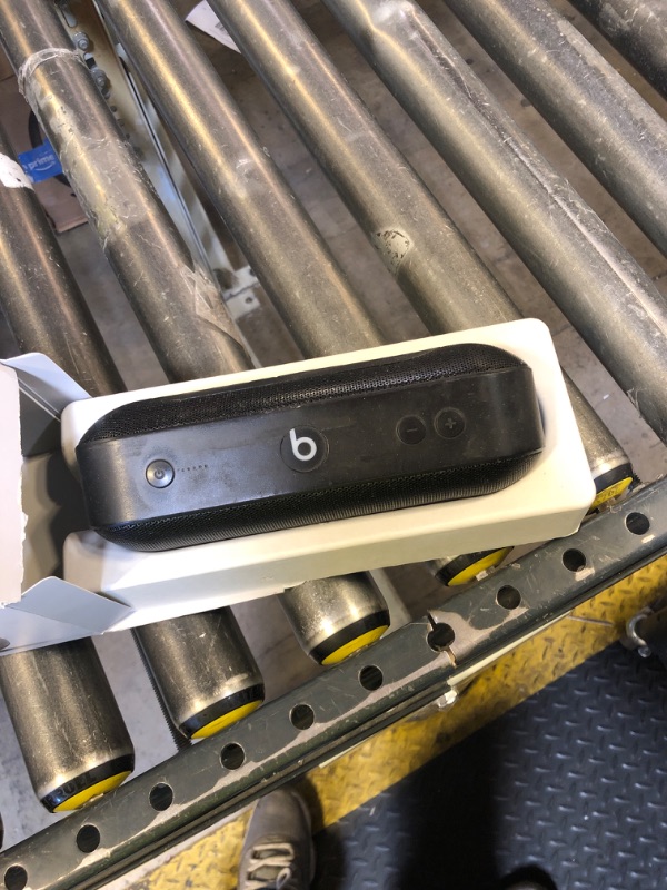 Photo 1 of Beats Pill - Portable Bluetooth Speaker - Up to 24H Battery Life, Water Resistant, Bluetooth, Apple & Android Compatible, Seriously Loud Sound for Home, Outdoor and Travel - Matte Black