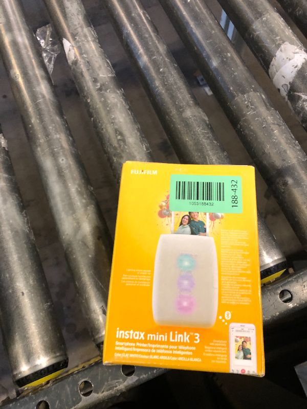 Photo 1 of Fujifilm Instax Mini Link 3 Smartphone Printer - Clay White